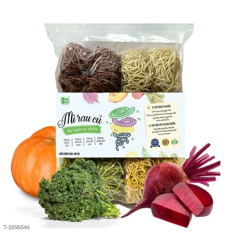 Mì rau củ 6 vị sấy lạnh tự nhiên