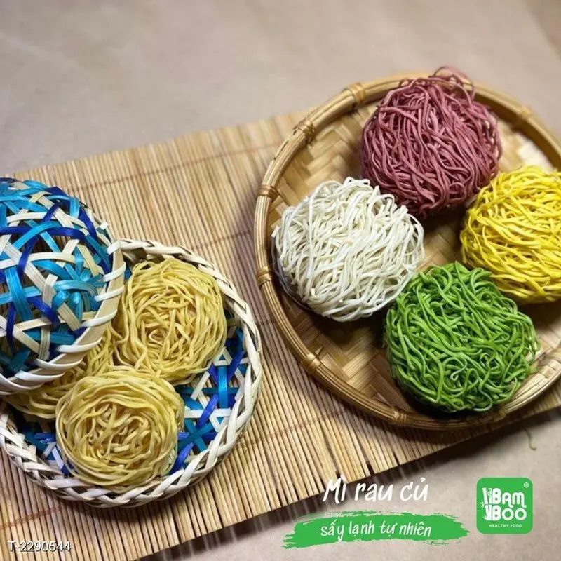 Mì rau củ 6 vị sấy lạnh tự nhiên