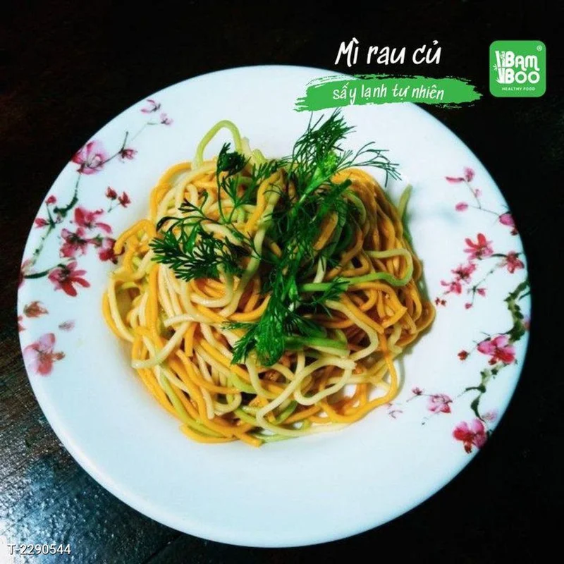 Mì rau củ 6 vị sấy lạnh tự nhiên