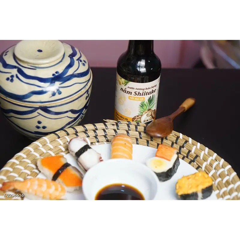 Nước tương Nấm Shiitake Mật Hoa Dừa Cao Cấp 300ml