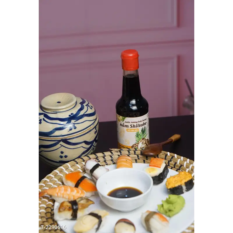 Nước tương Nấm Shiitake Mật Hoa Dừa Cao Cấp 300ml
