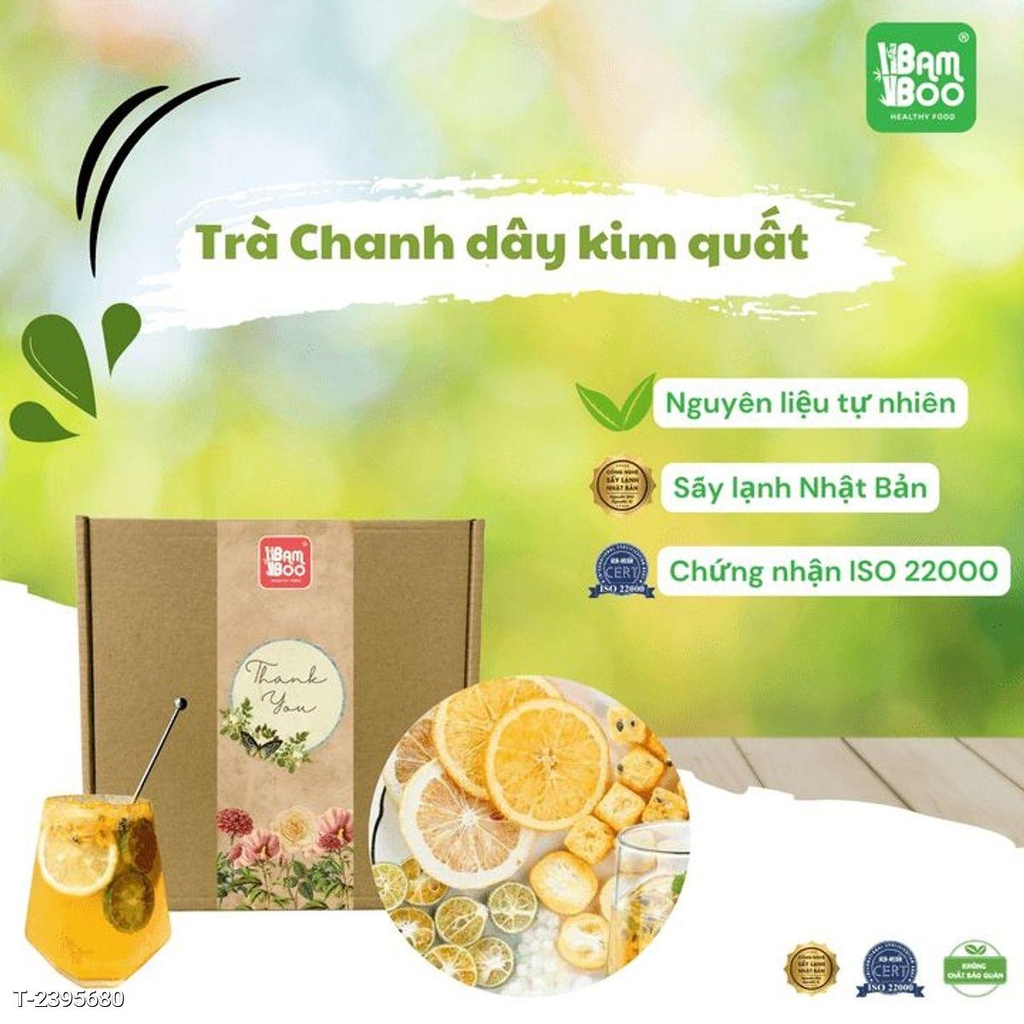 Trà Chanh Dây Kim Quất Sáng Da Tự Nhiên