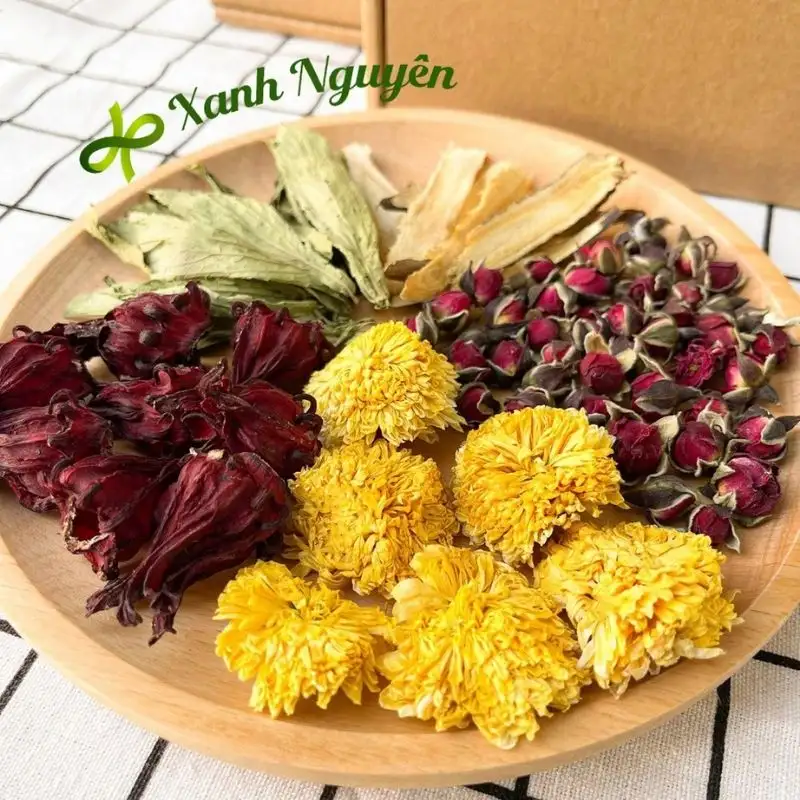 Trà tiêu thực 5 vị hoa thảo mộc thanh mát