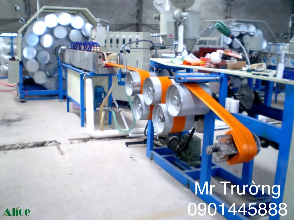Dây chuyền máy đùn ống mềm PVC có sợi thủy tinh