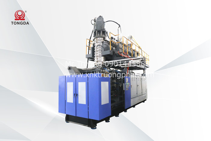 Máy đùn thổi can Hóa chất HDPE 250L