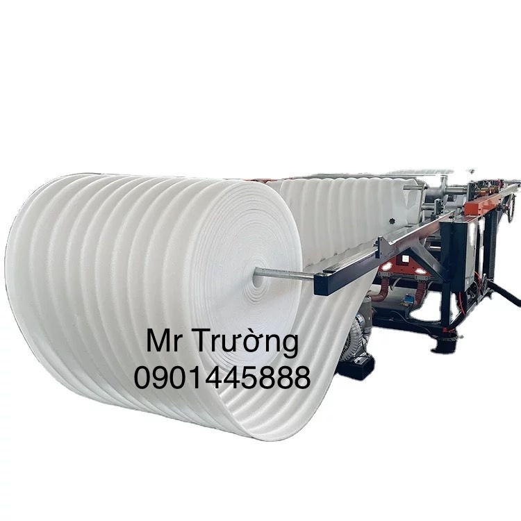 Máy dán nhiệt tăng độ dày màng foam epe