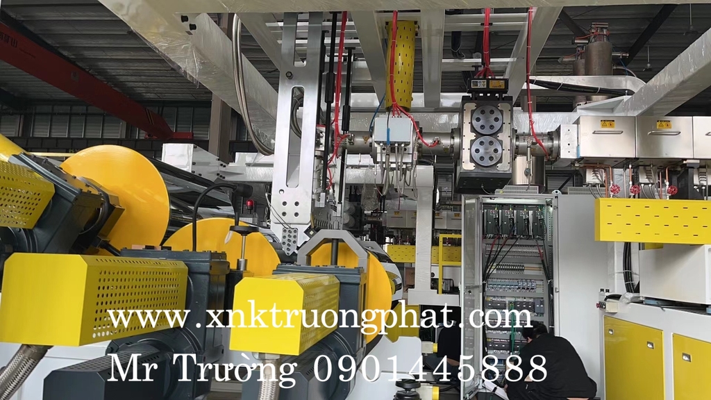 Máy cán màng nhựa PLA sản lượng cao