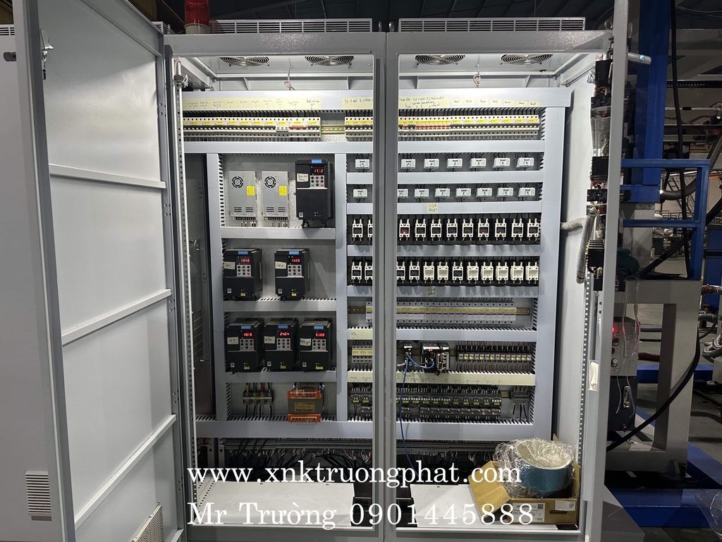 MÁY CÁN MÀNG PP-PS HAI LỚP