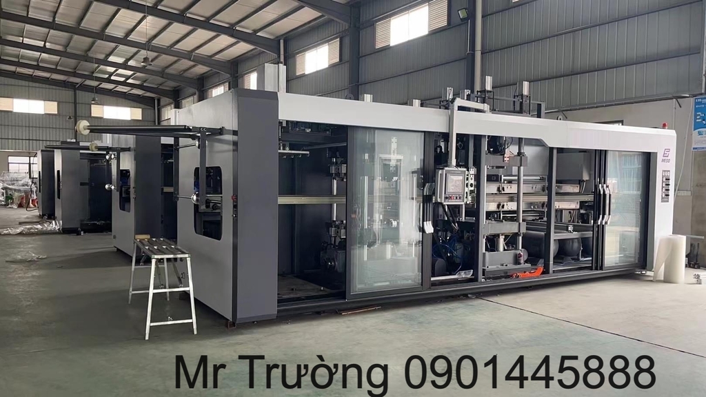 MÁY HÚT ĐỊNH HÌNH LIÊN HOÀN ÁP TRÊN DƯỚI 3 TRẠM   TPM-C720-600