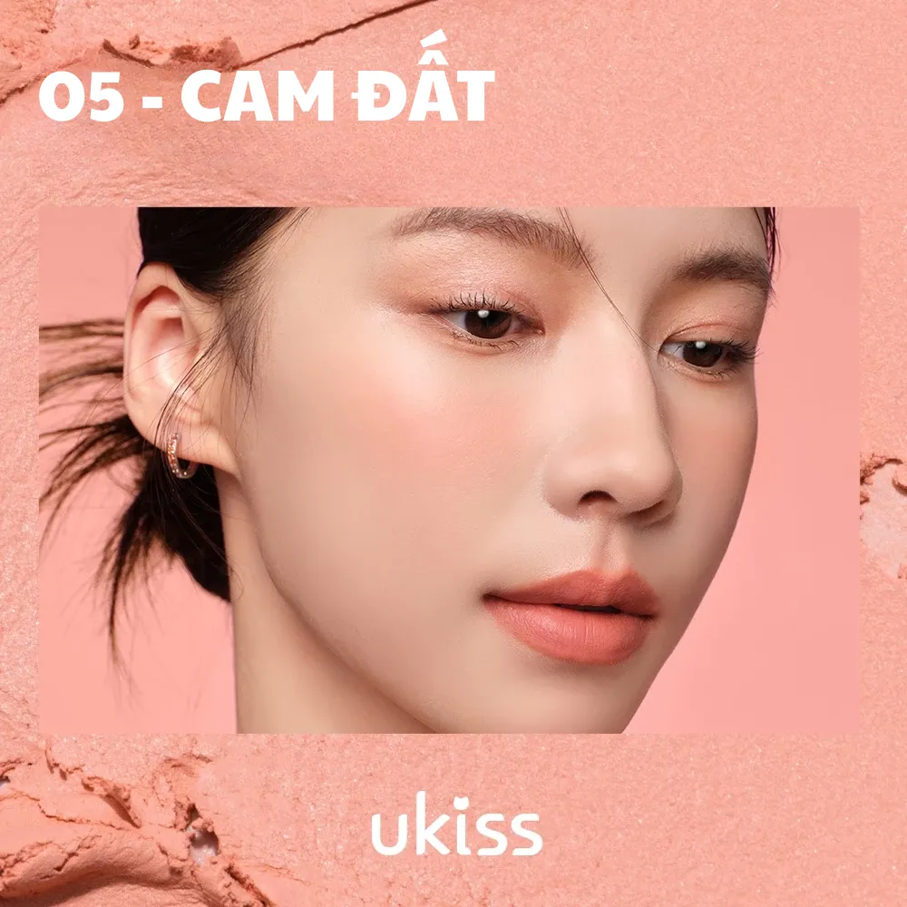 Má hồng Ukiss Mousse 3.2g (nhiều màu)
