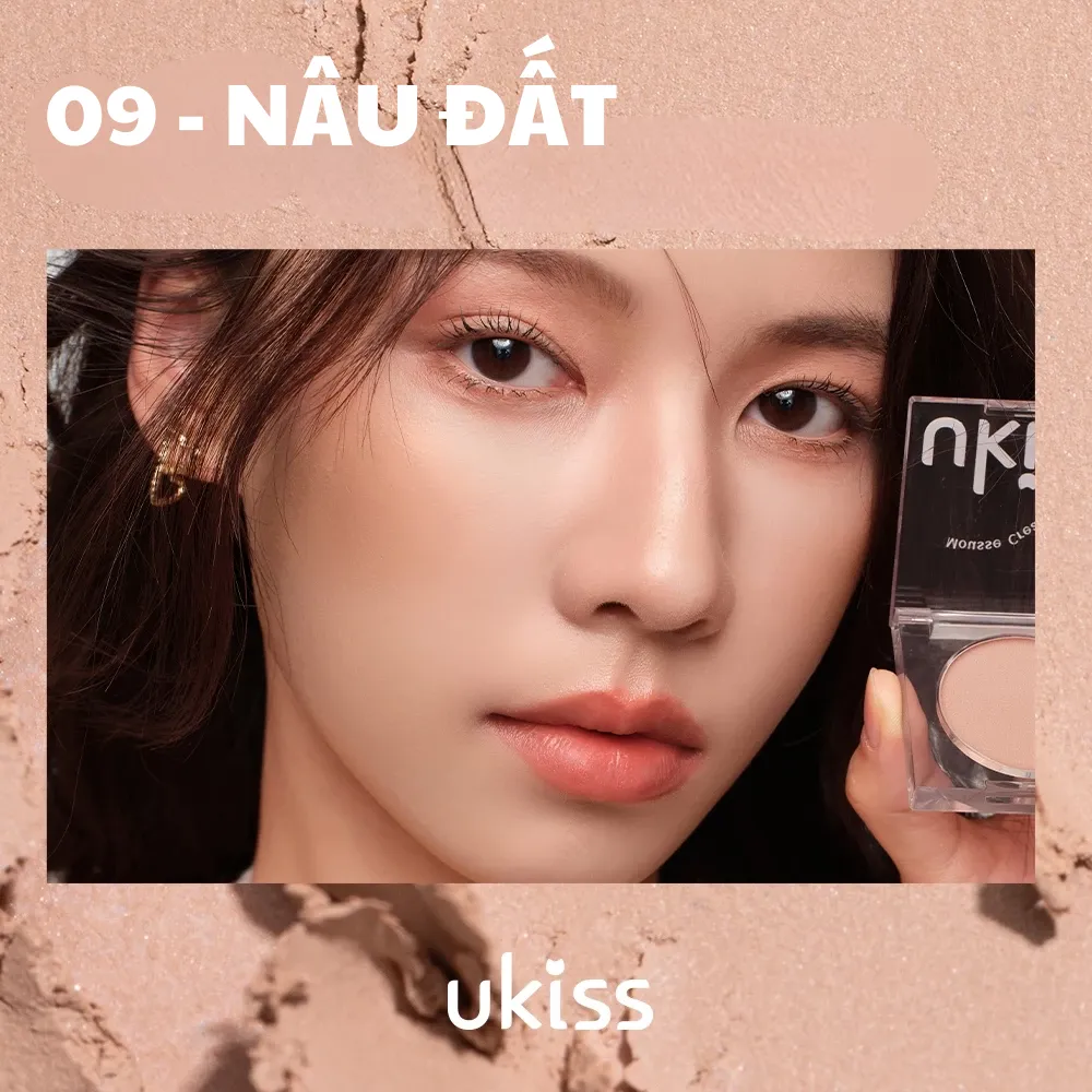 Má hồng Ukiss Mousse 3.2g (nhiều màu)
