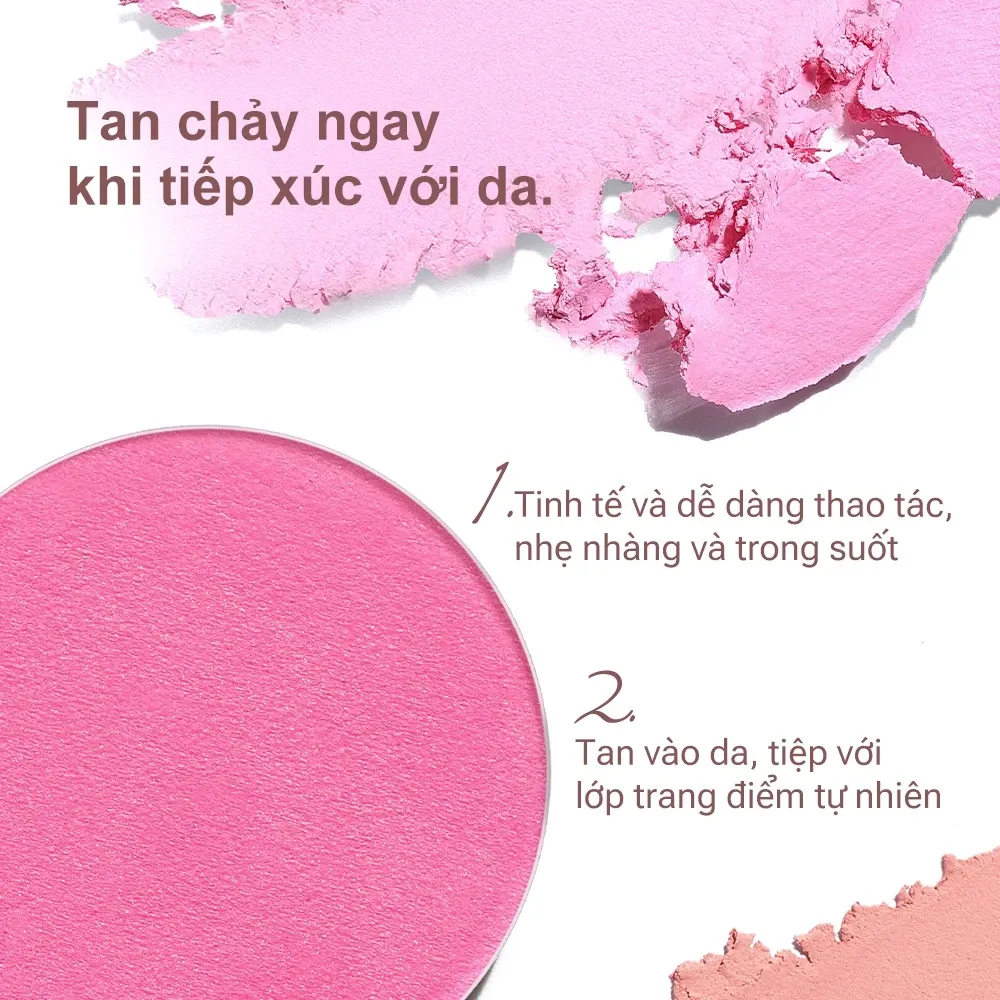 Má hồng Ukiss Mousse 3.2g (nhiều màu)