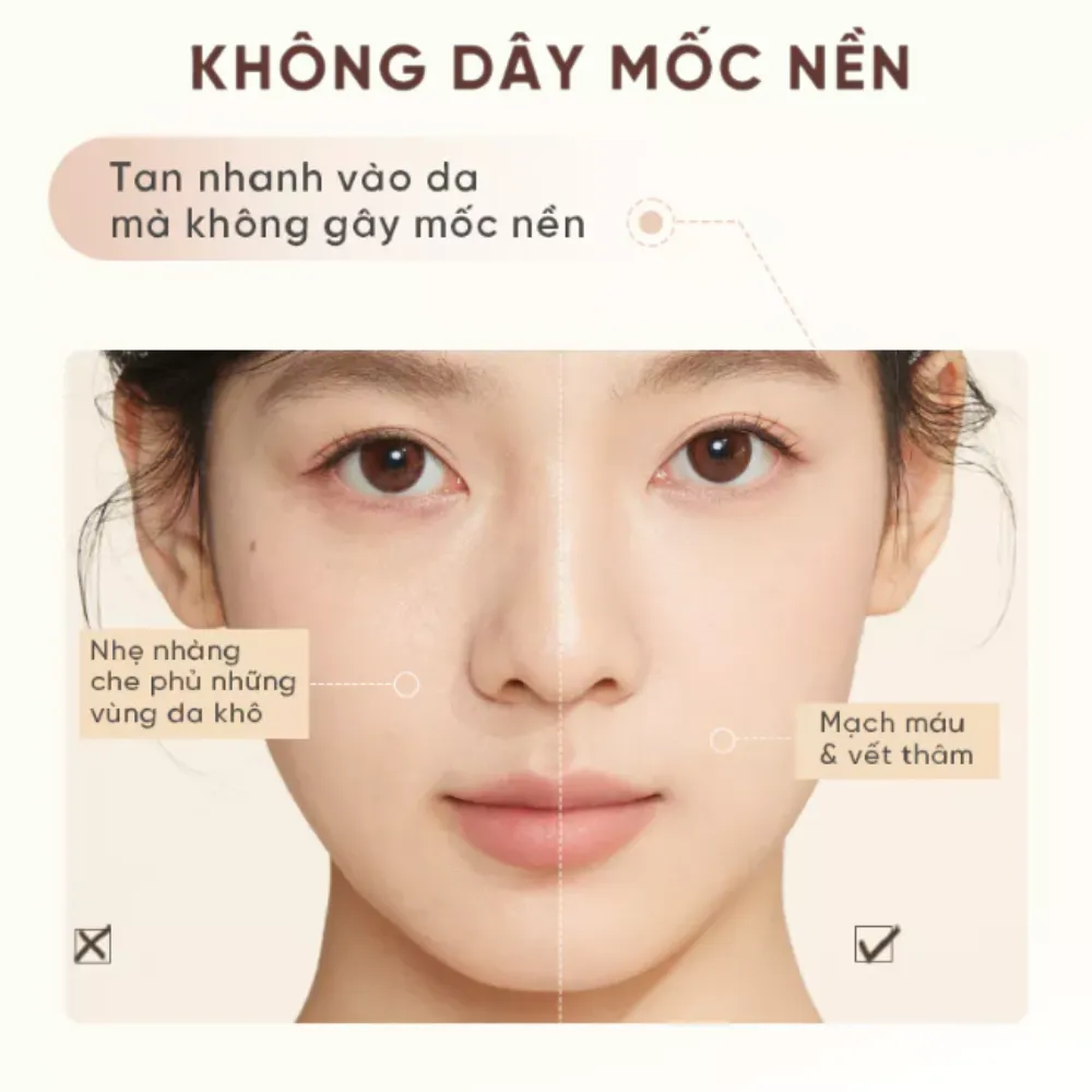 Phấn nền Judydoll Soft & Velvet  4g (nhiều màu)