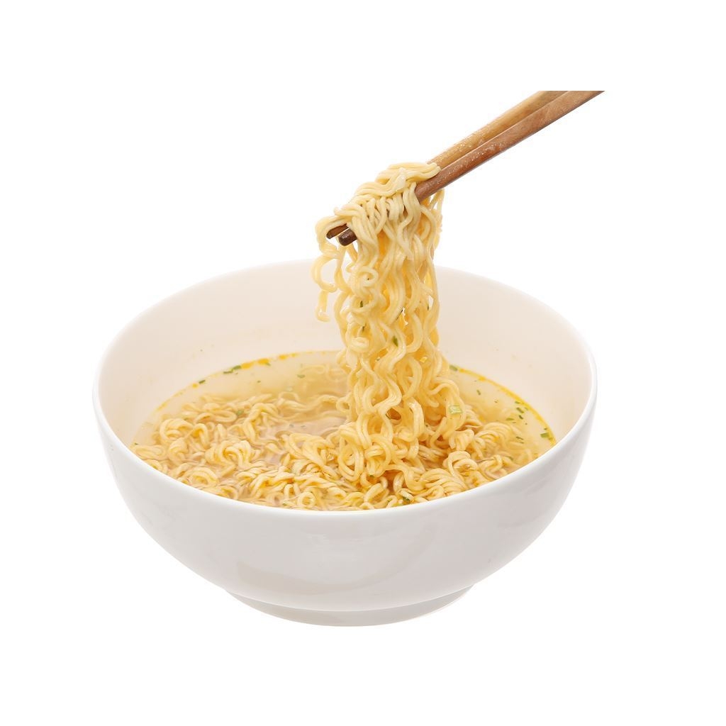 Lốc 5 gói mì Miliket sa tế tôm đỏ 80g