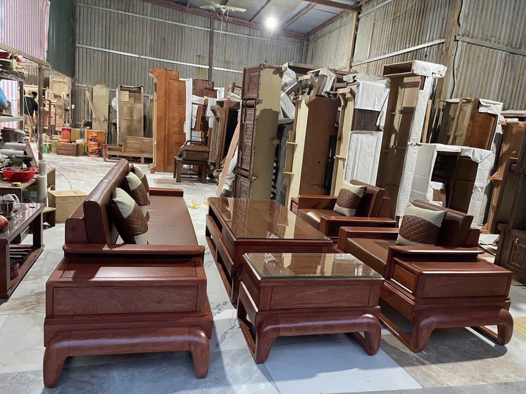 Bộ Gỗ sồi tự nhiên lau óc  đệm ra cleo cao cấp ngồi mang lại sự thoải mái ko lún KT Ghế dài ms310 ms 310 2m50 sâu 75 ghế con 125 sâu 75 bàn to 70 *1m40 bàn kẹp 50 *70 đôn 50 *1m10