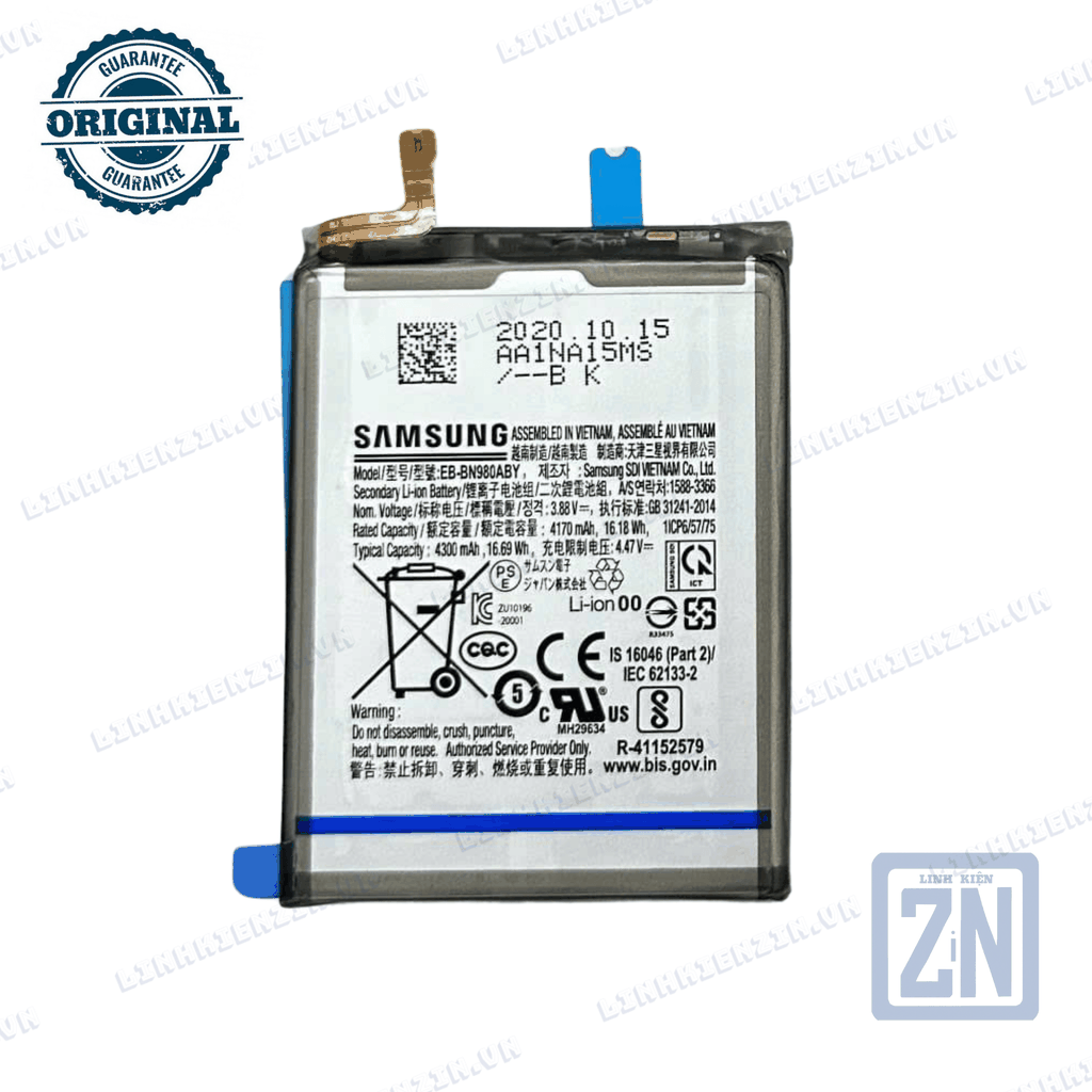 Pin Samsung Note 20 / N980 ZIN