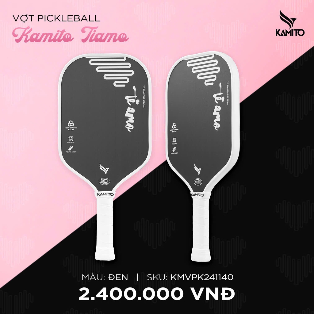 Vợt Pickleball Kamito Tiamo
