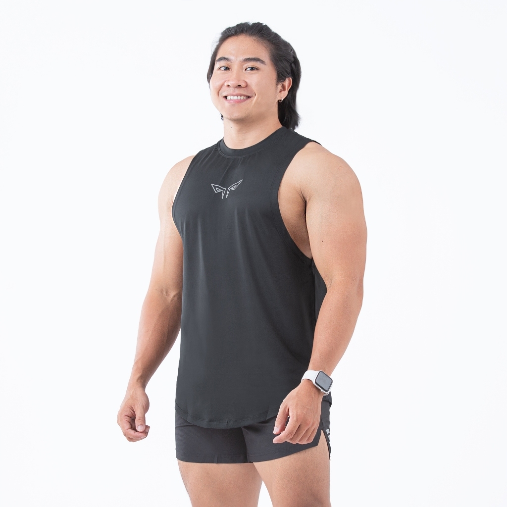 Tanktop Gym Powerfit W187 , Áo Ba Lỗ, Tanktop Thể Thao Nam Chất Vải Thun Lạnh Cao Cấp, Mát Mẻ