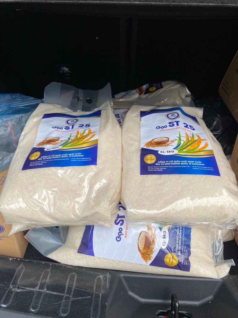 Gạo ST25 ngon nhất thế giới 5kg Natrumax