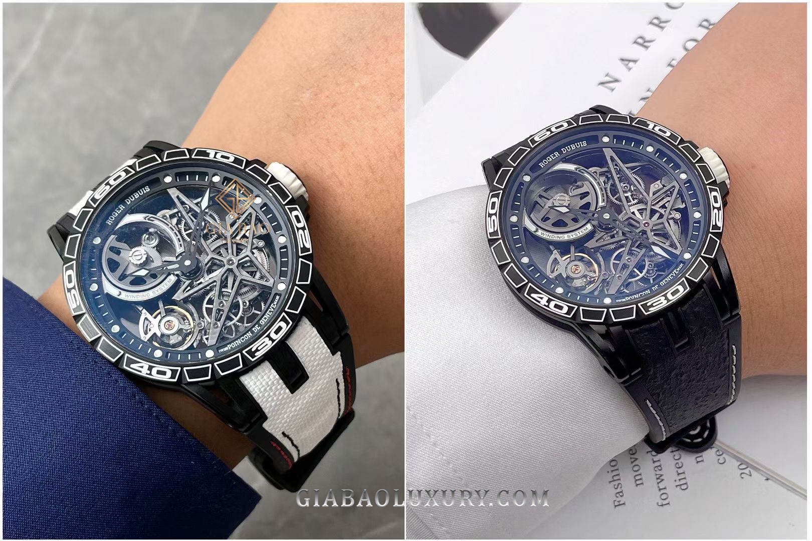 Đồng Hồ Roger Duduis Excalibur Spider Pirelli Skeleton RDDBEX0705