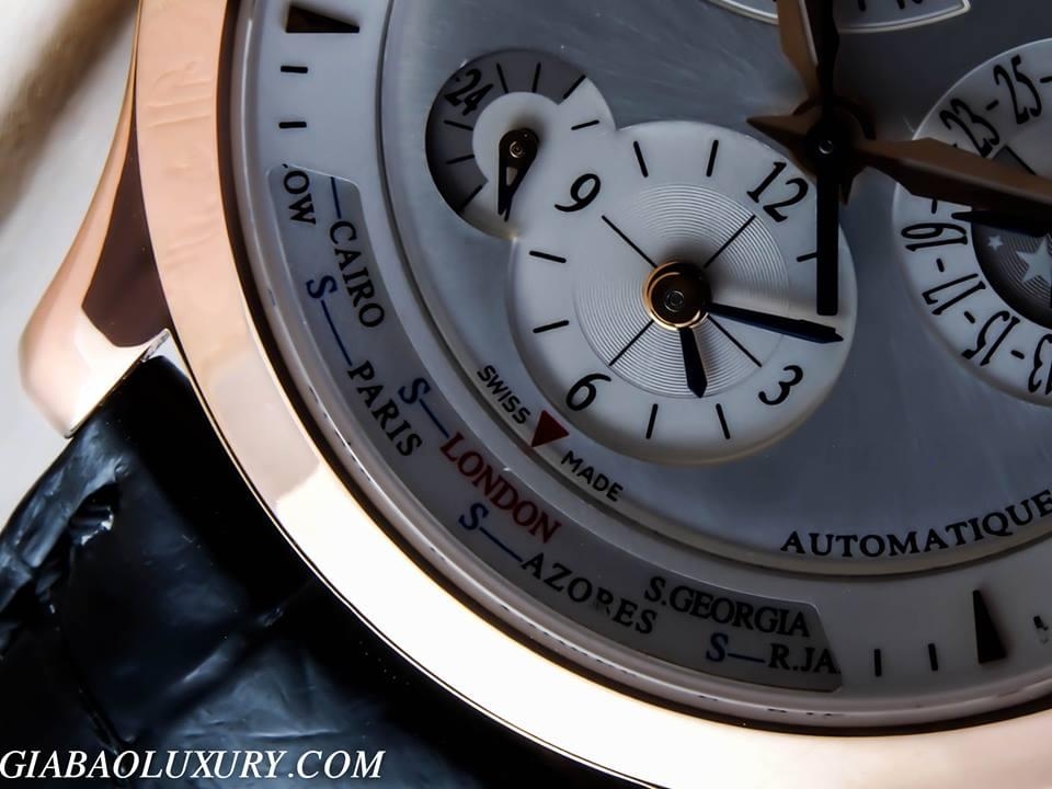 Đồng hồ Jaeger-LeCoultre Master Geographic Rose Gold 18K