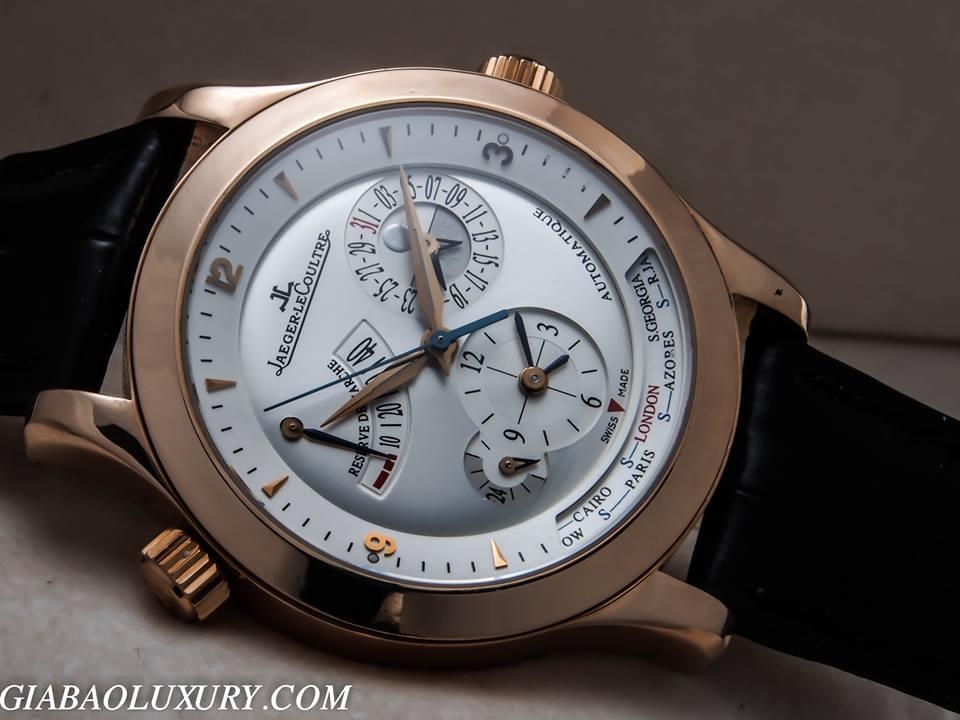 Đồng hồ Jaeger-LeCoultre Master Geographic Rose Gold 18K