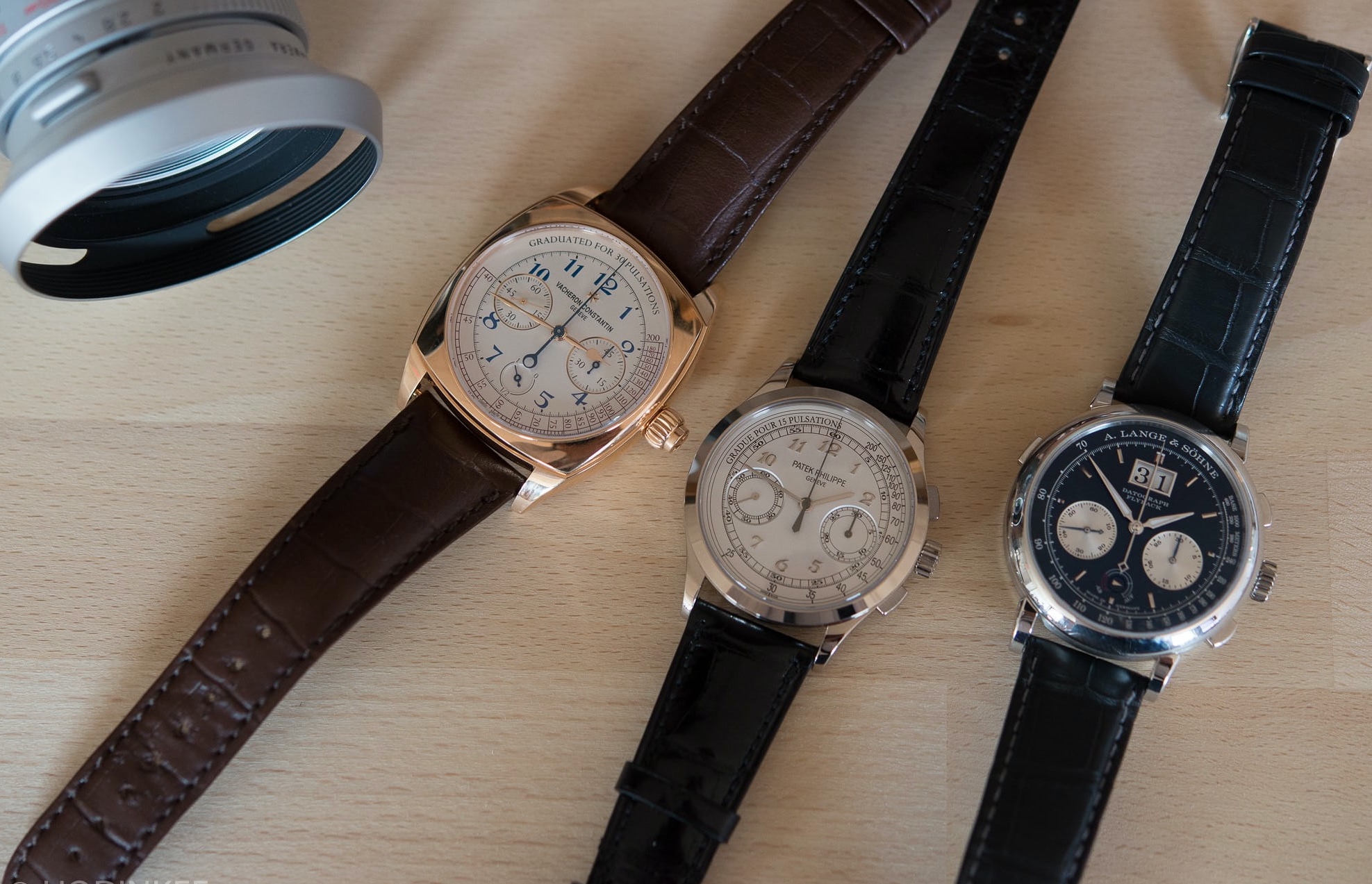 So sánh những huyền thoại đồng hồ Chronograph - Phần 2: A. Lange & Söhne Datograph Up/Down và Vacheron Constantin Harmony Chronograph