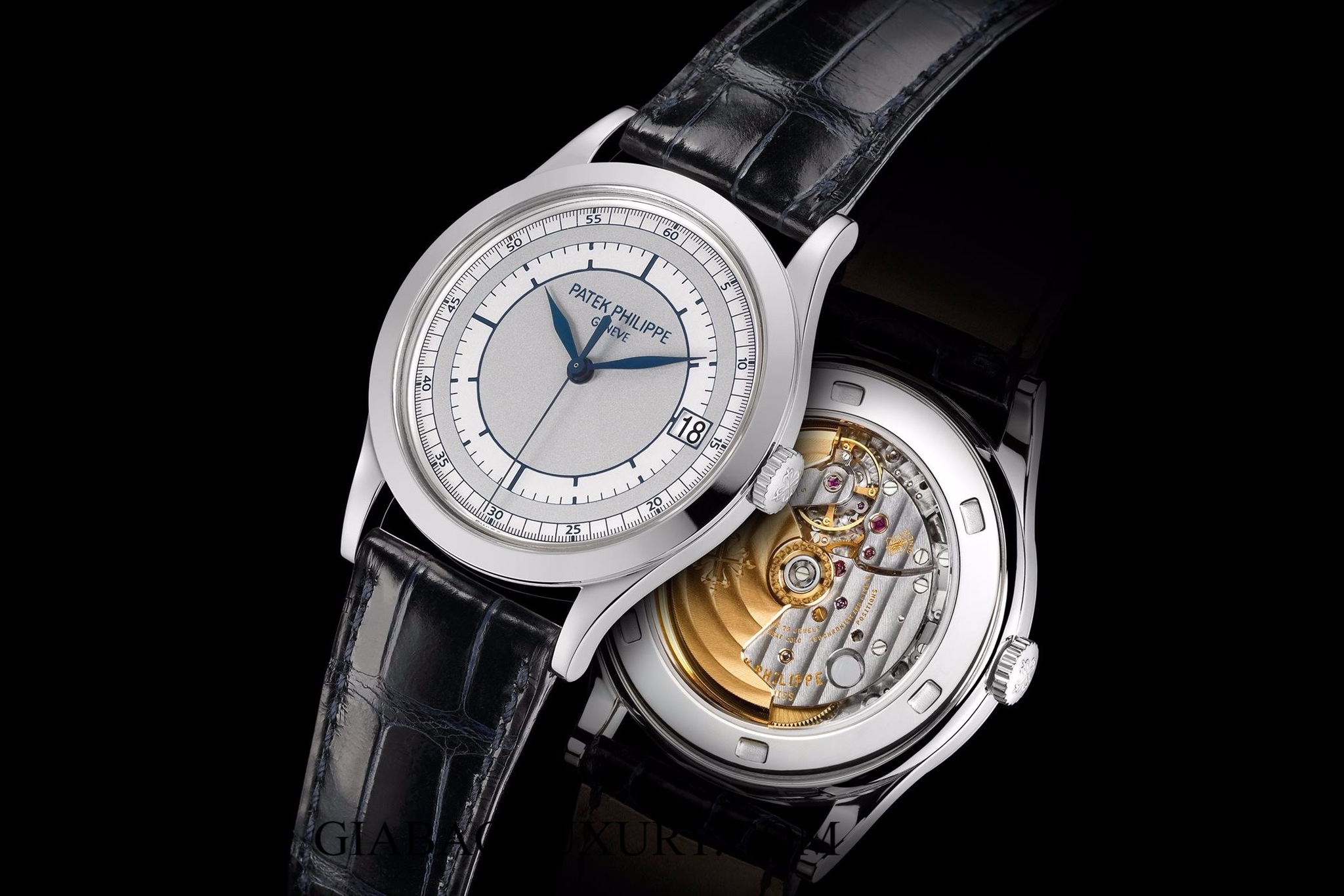 ĐỒNG HỒ PATEK PHILIPPER CALATRAVA 5296G DATE, SWEEP SECONDS