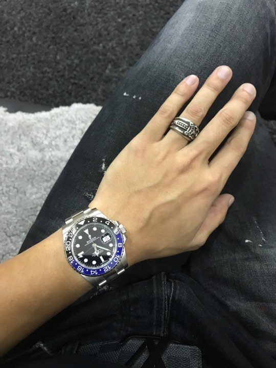 đồng hồ Rolex Batman GMT Master II 116710BLNR