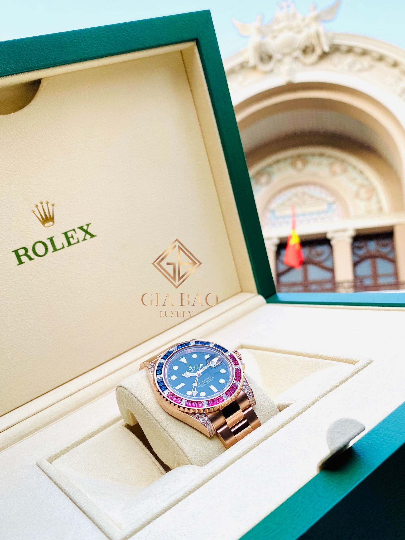 Đồng Hồ Rolex GMT-Master II 126755 SARU