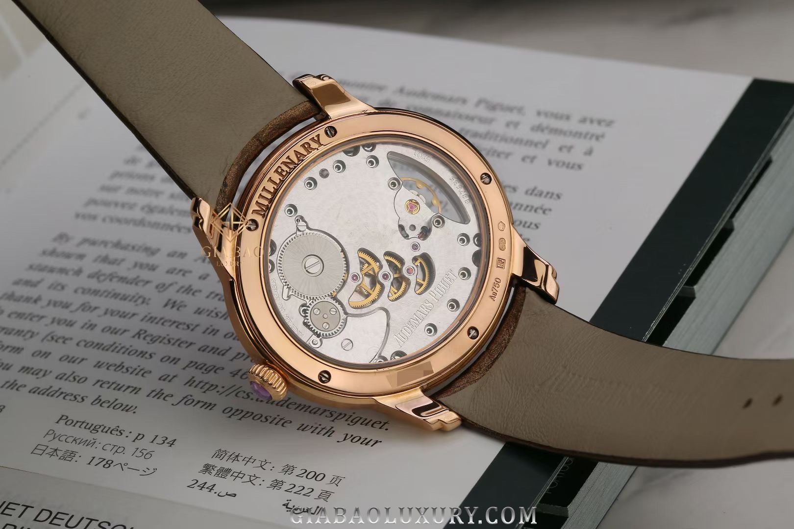 Đồng Hồ Audemars Piguet Millenary 77247OR.ZZ.A812CR.01