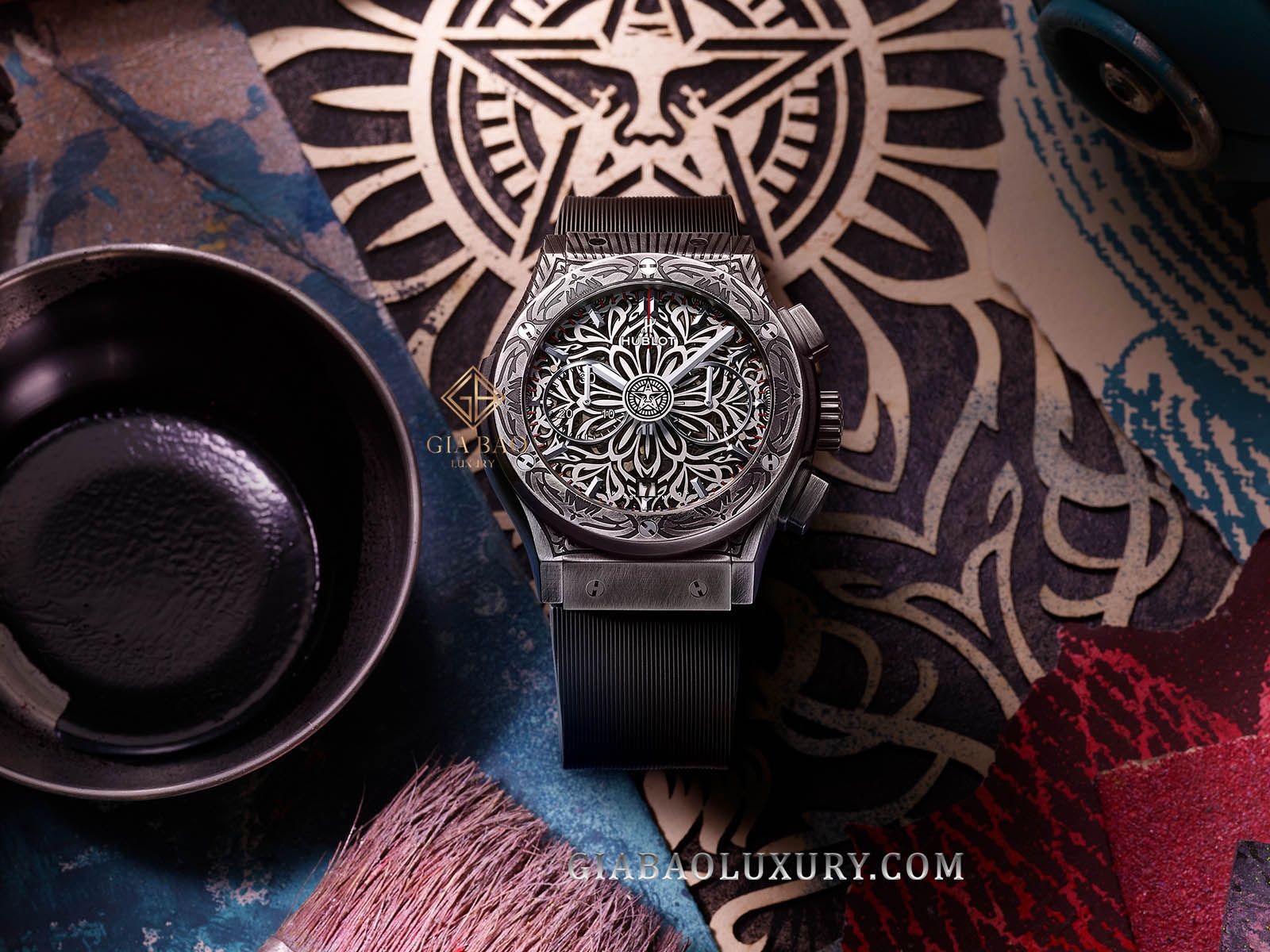 Đồng Hồ Hublot Classic Fusion Shepard Fairey 525.NX.0137.RX.SHF21