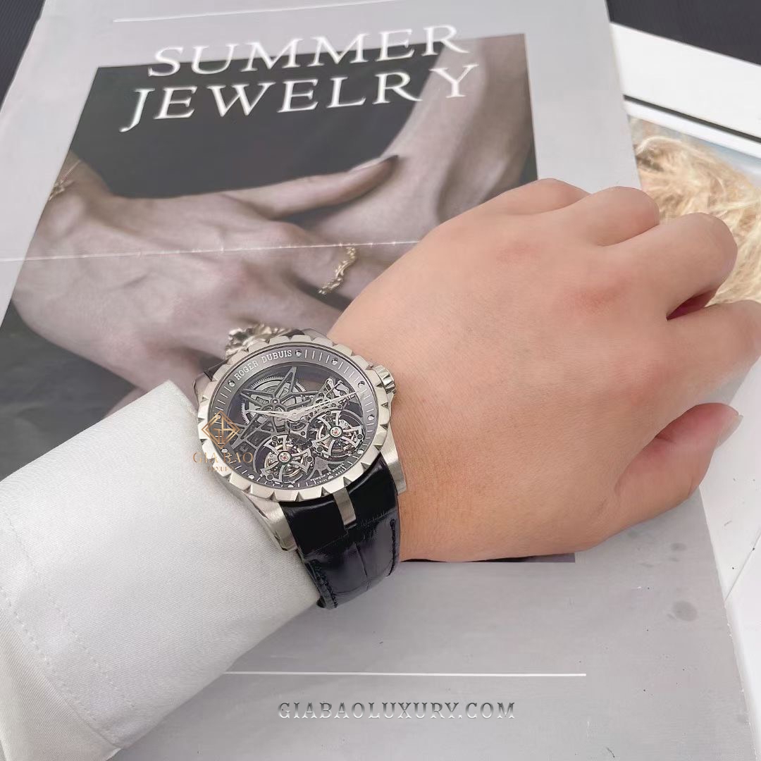 Đồng Hồ Roger Dubuis Skeleton Double Flying Tourbillon RDDBEX0396