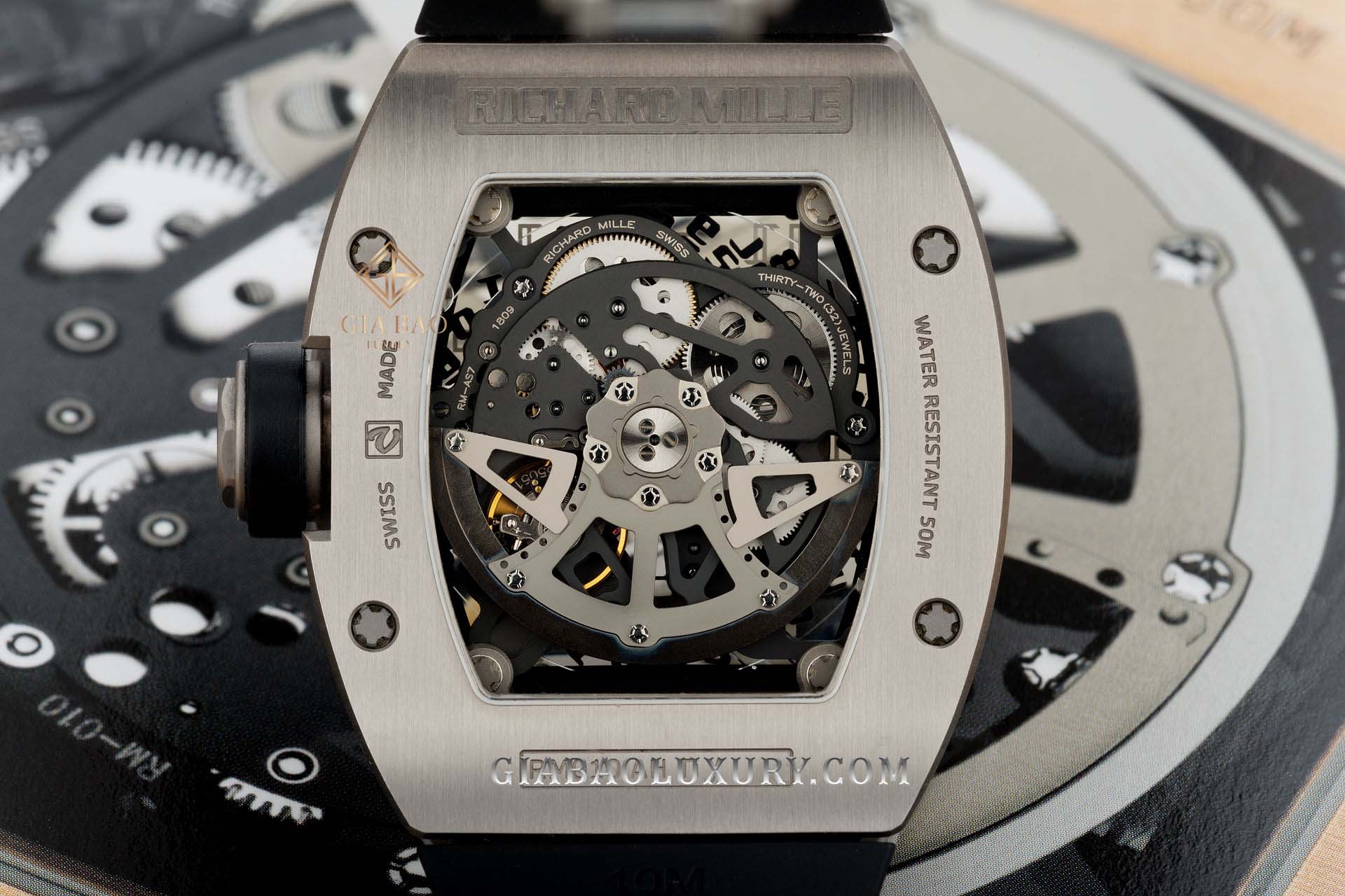 Đồng Hồ Richard Mille RM010 Titanium