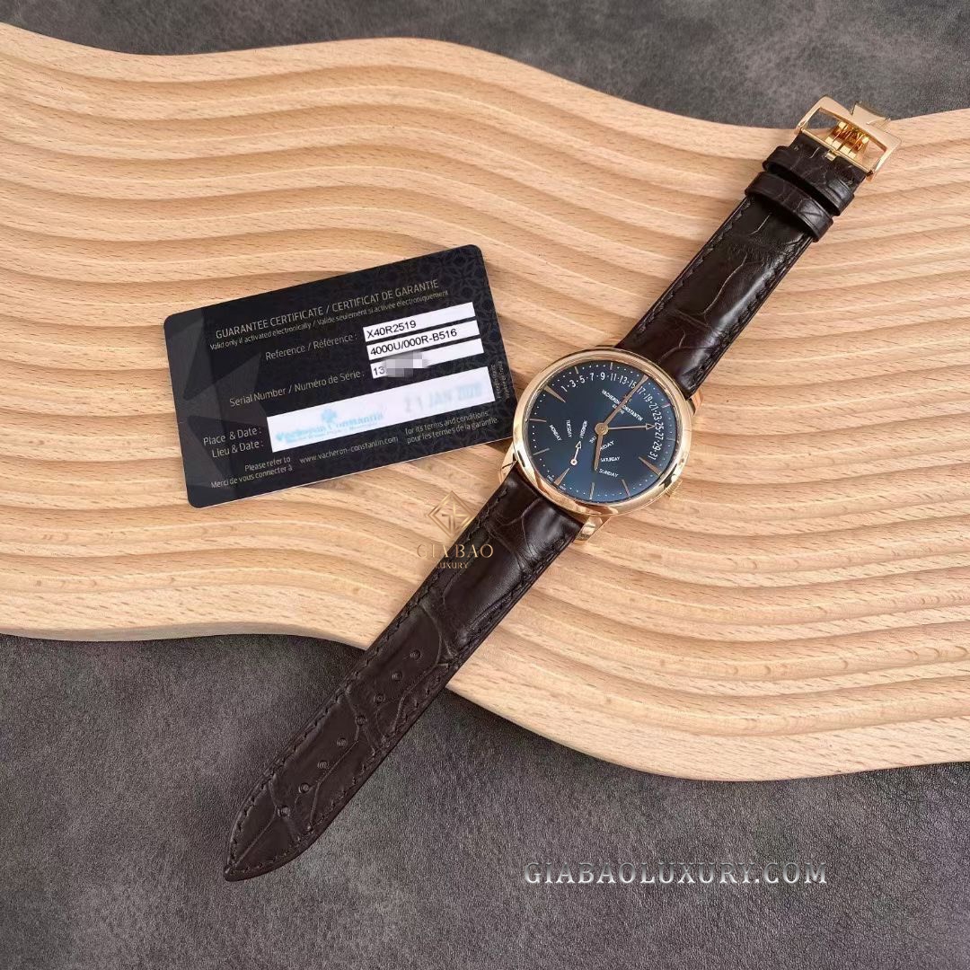 Đồng Hồ Vacheron Constantin Patrimony Retrograde Day-Date 4000U/000R-B516