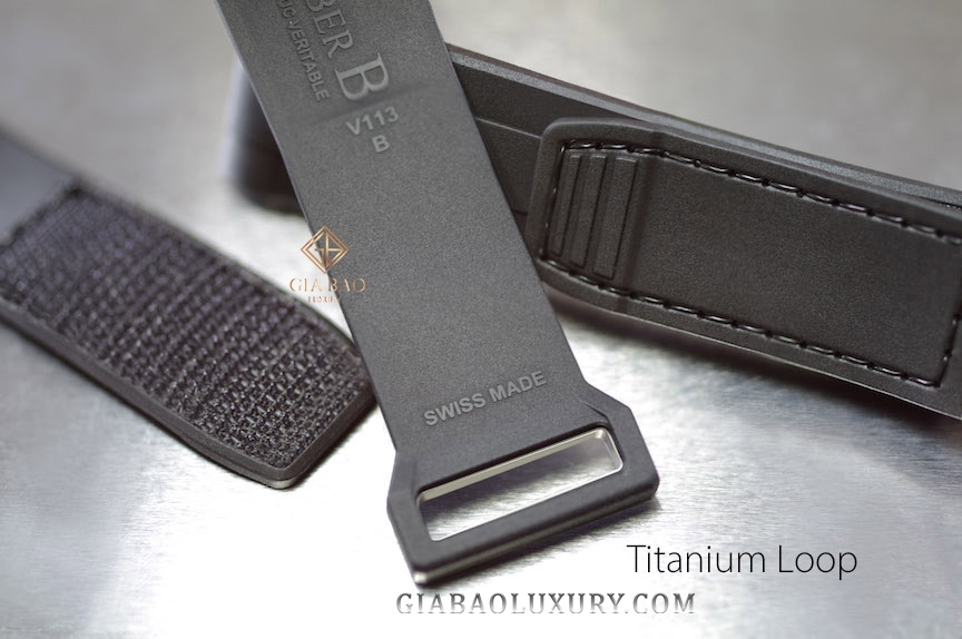 Dây cao su Rubber B dành cho đồng hồ Rolex Oyster Perpetual 39mm - Velcro® Series