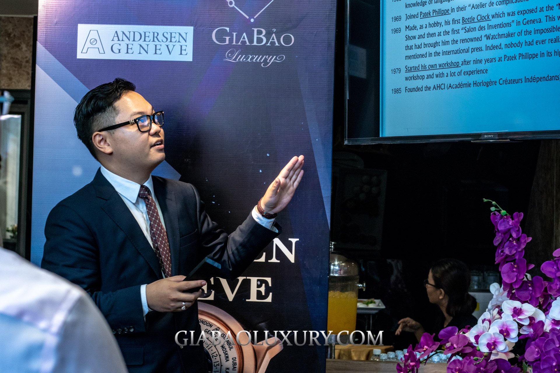 Thương hiệu Andersen Geneve chính thức ra mắt tại Việt Nam ngày 5.5.2019