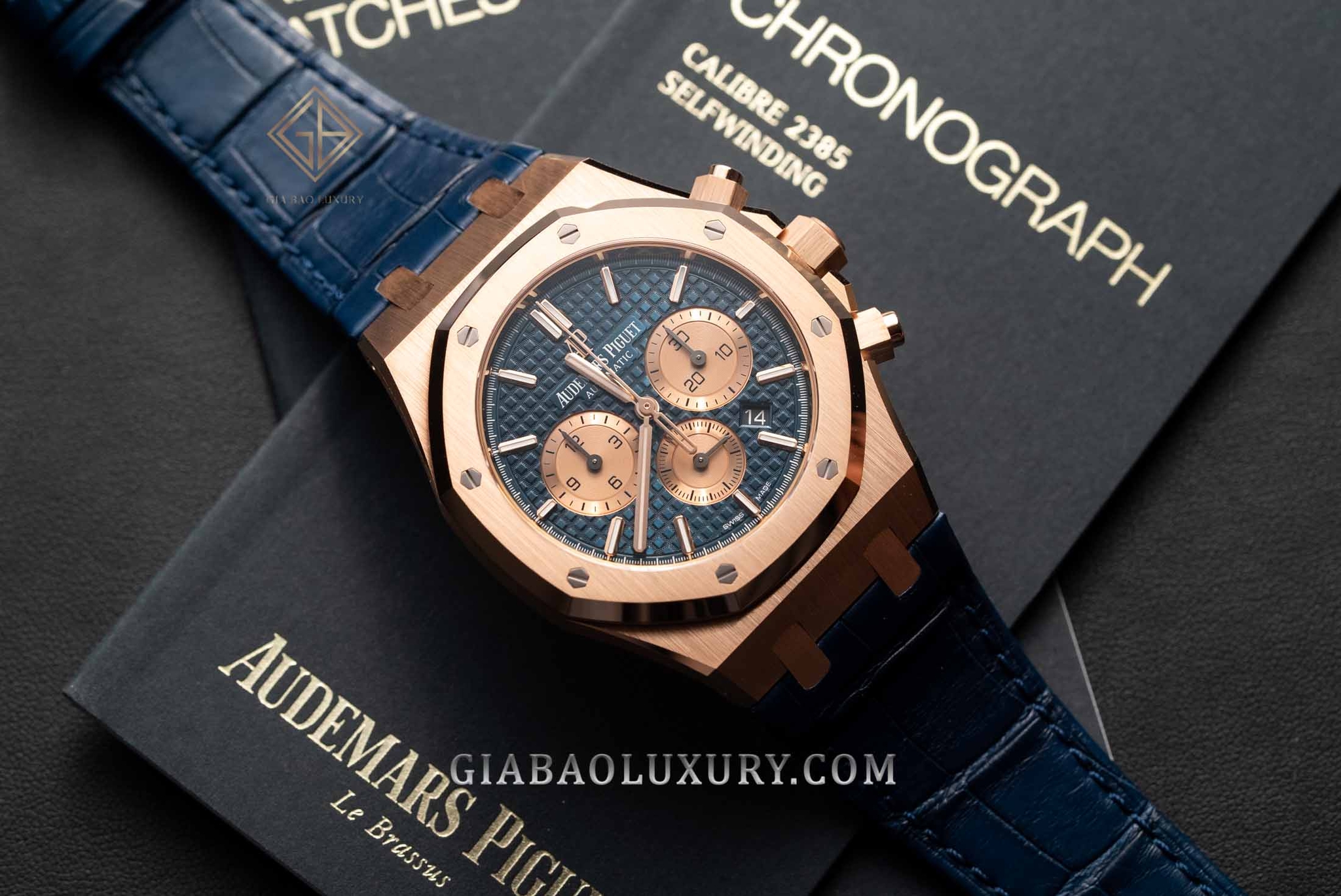 Audemars Piguet Royal Oak Chronograph 41mm 26331OR.OO.D315CR.01 Dây Da Cá Sấu