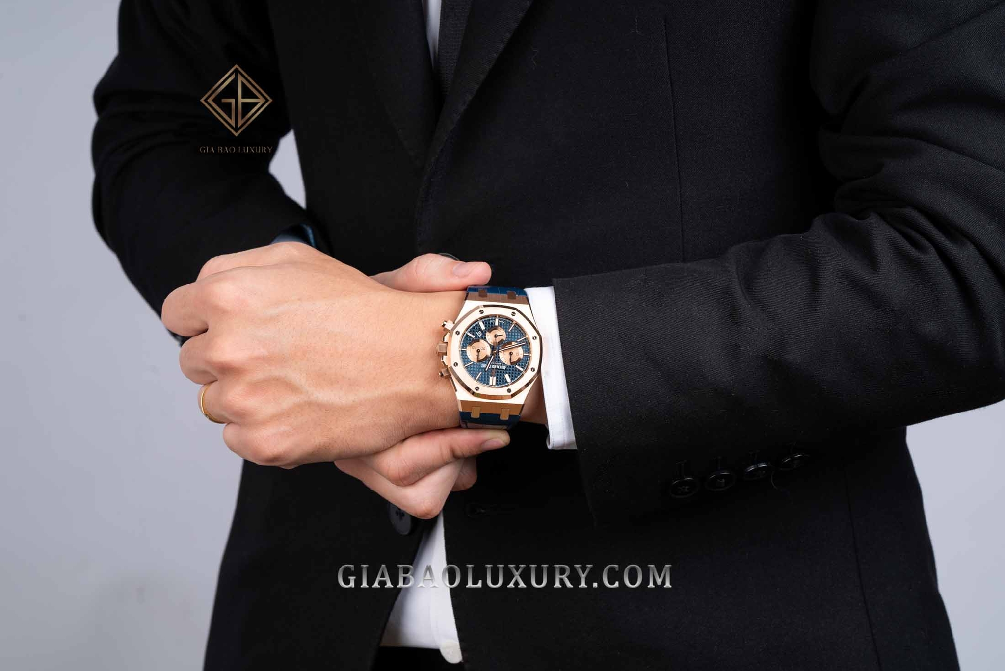 Audemars Piguet Royal Oak Chronograph 41mm 26331OR.OO.D315CR.01 Dây Da Cá Sấu