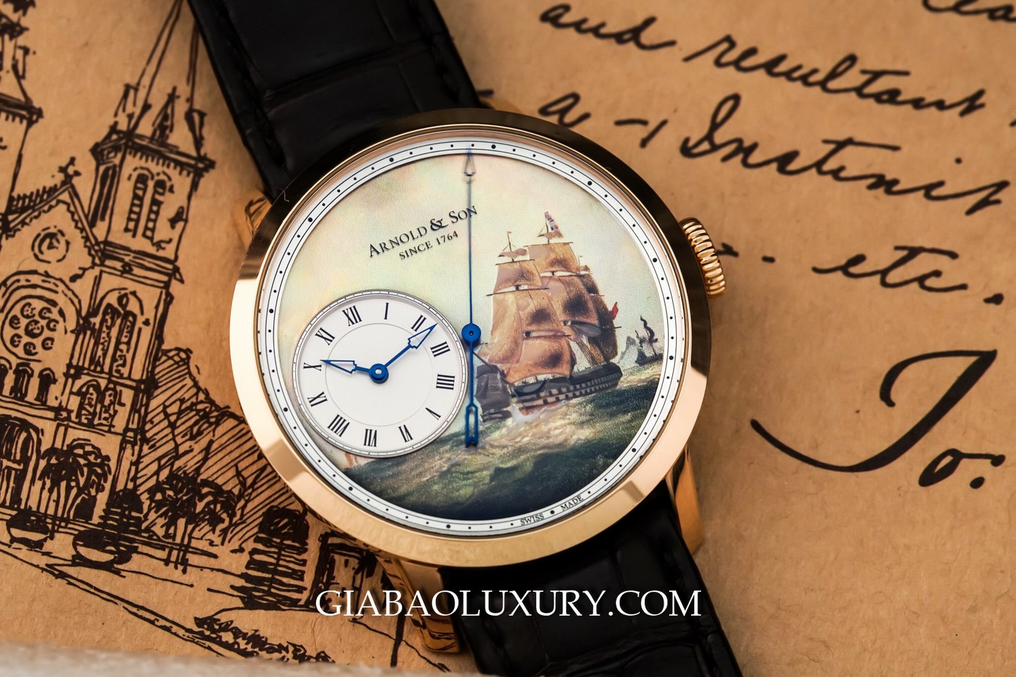 Đồng Hồ Arnold & Son East India Company Set 1ARAP.M01A.C120P