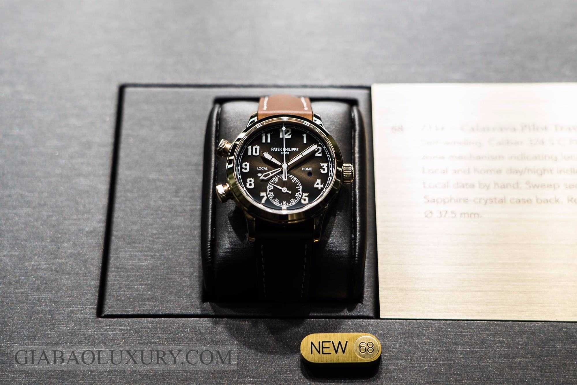 đồng hồ Patek Philippe Calatrava Pilot Travel Time  7234R-001