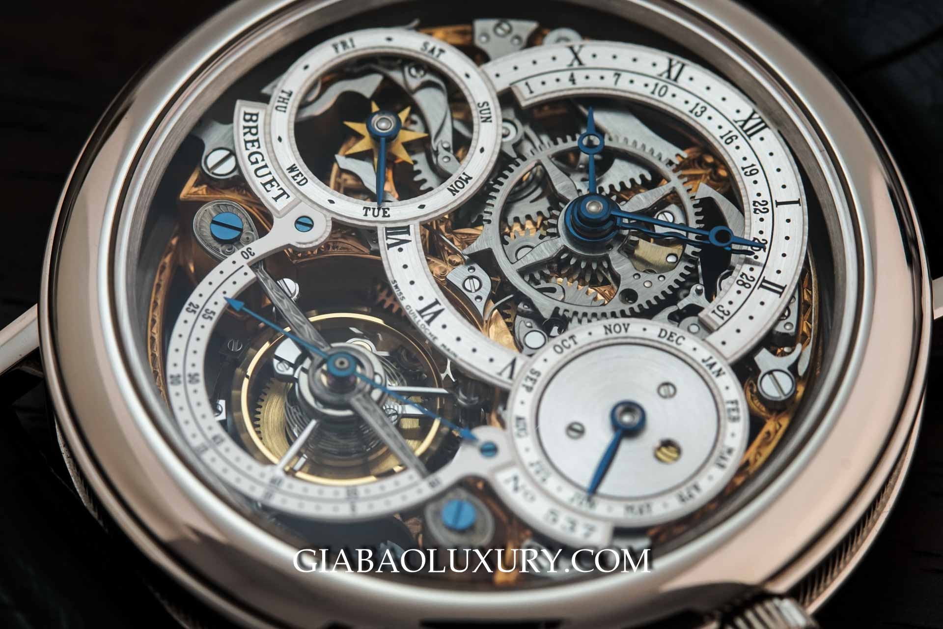 Đồng Hồ Breguet Tourbillon Skeleton 3755PR1E9V6