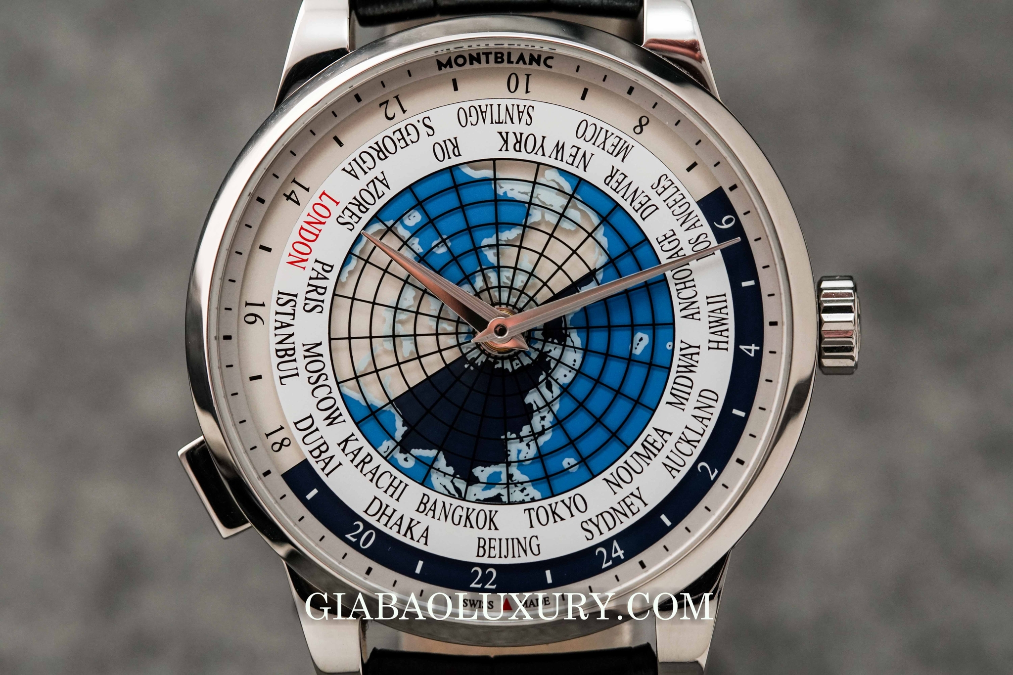 Đồng Hồ Montblanc Heritage Spirit Orbis Terrarum World Map