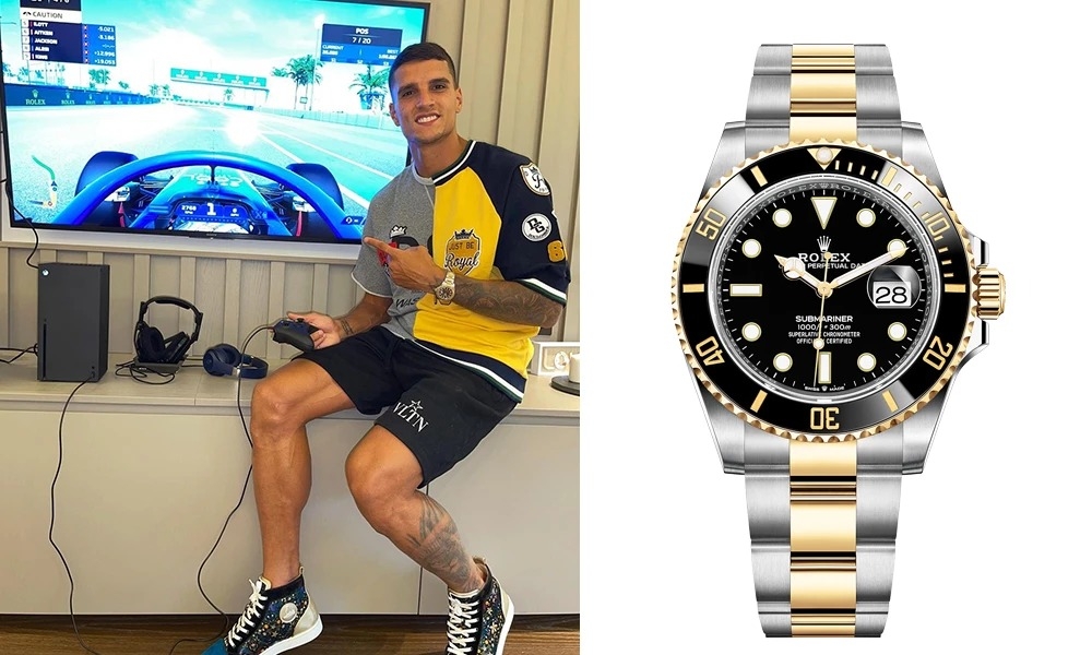 Erik Lamela - Sevilla - Rolex Rolex Submariner