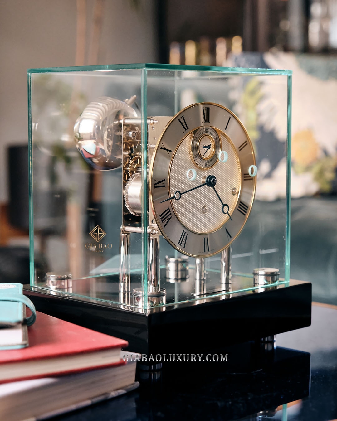 Đồng Hồ Để Bàn Hermle 22801740352 Chigwell Mechanical Table Clock