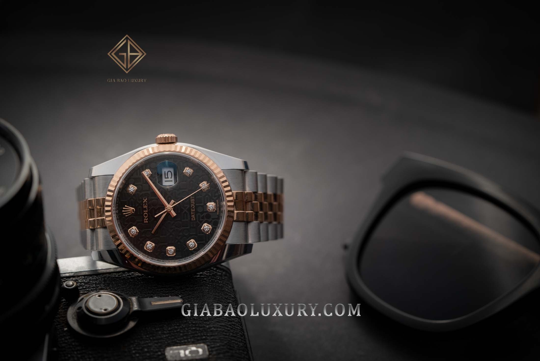 Rolex Datejust 36 116231 Mặt Số Vi Tính Đen