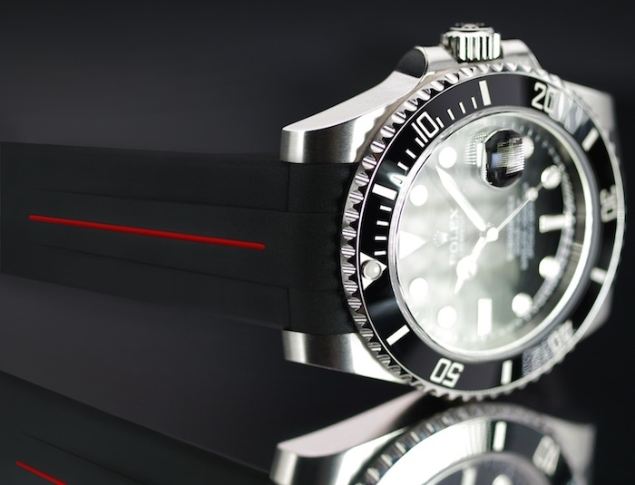 Dây cao su Rubber B cho đồng hồ Rolex Submariner Non-Ceramic 40mm - Classic Series VulChromatic®