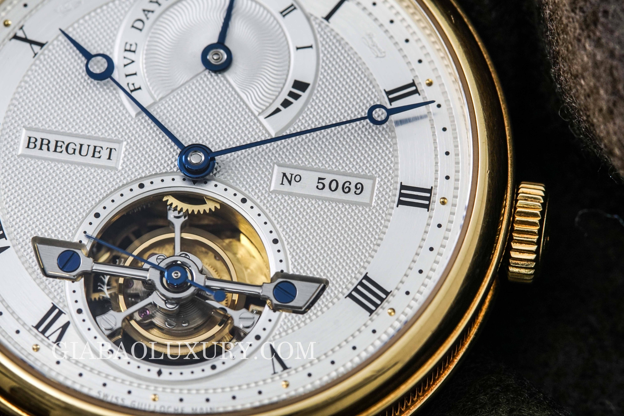 đồng hồ breguet tourbillon five days