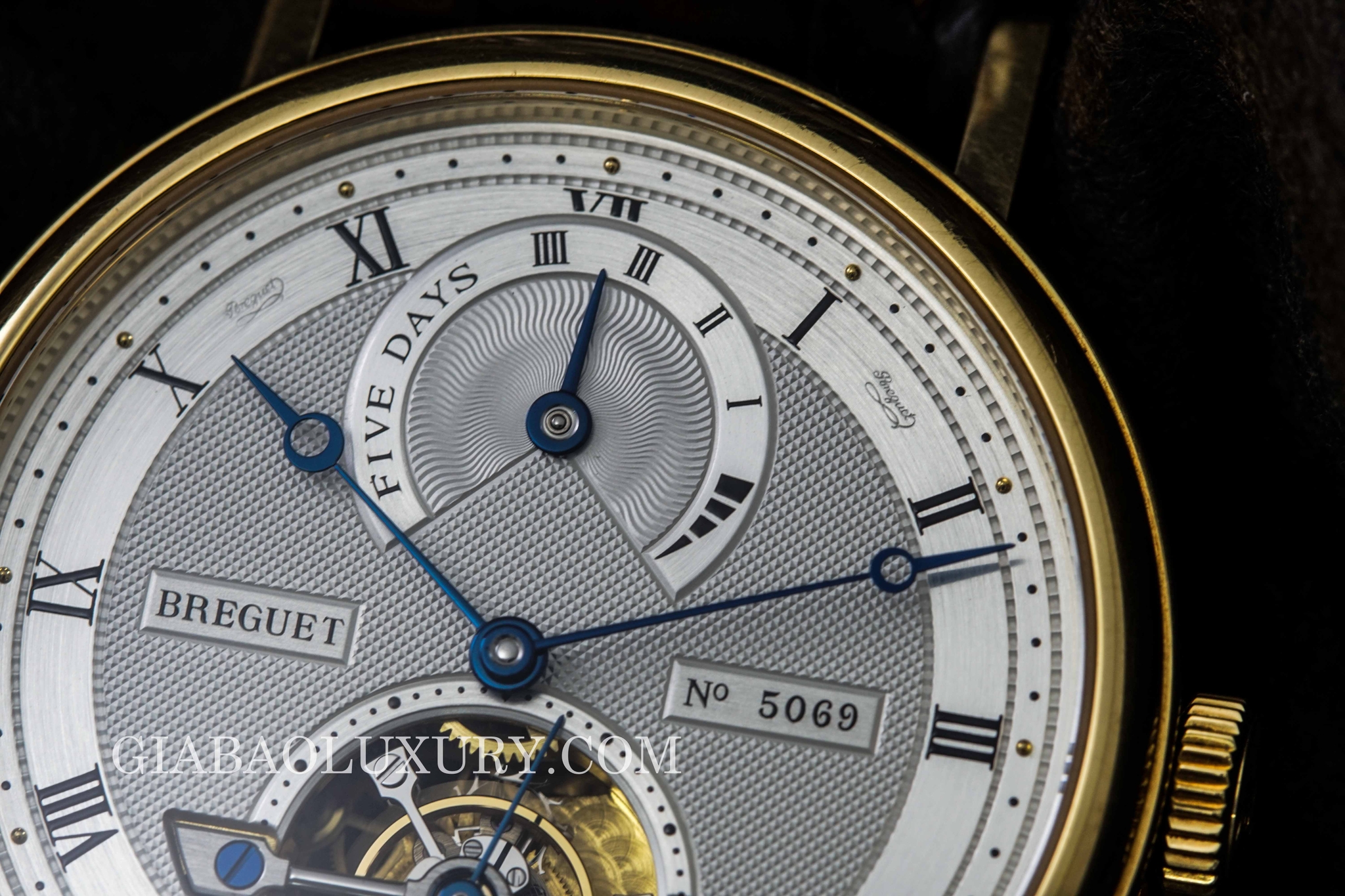 đồng hồ breguet tourbillon five days