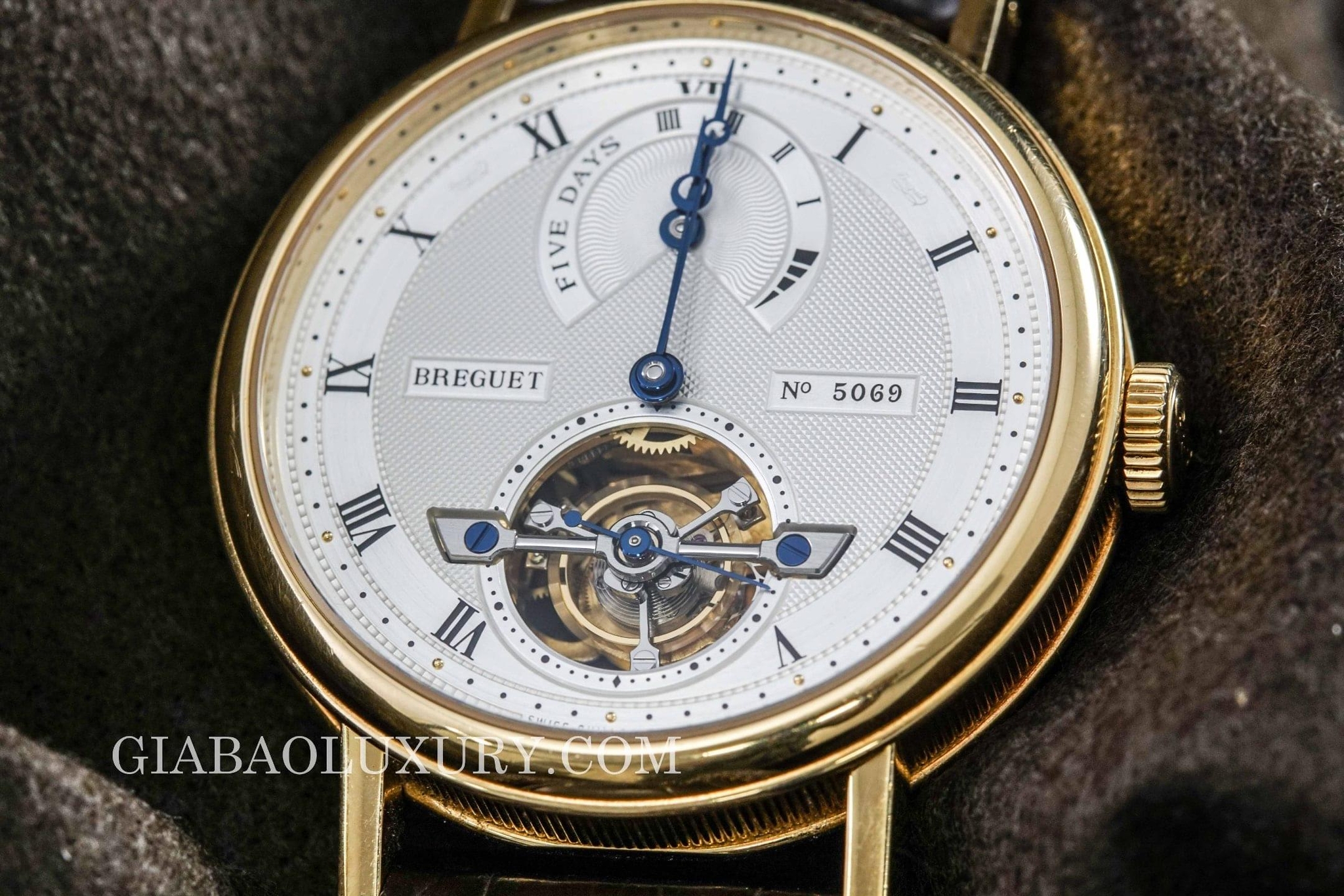 đồng hồ breguet tourbillon five days